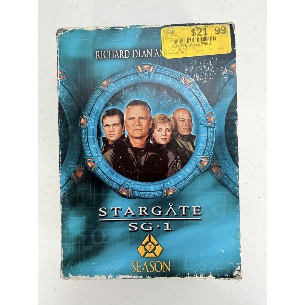 Stargate SG-1: Season 7 DVD Box Set Complete 5-Volume Sci-Fi TV‎ Series MGM